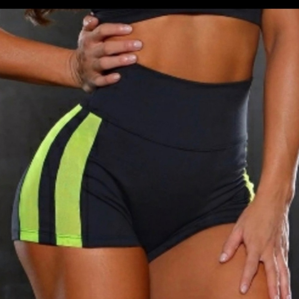 ISO Looking for Bombshell Sportswear Ultra Neon Shorts Yellow Medium